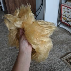 Yellow blond Cosplay Wig